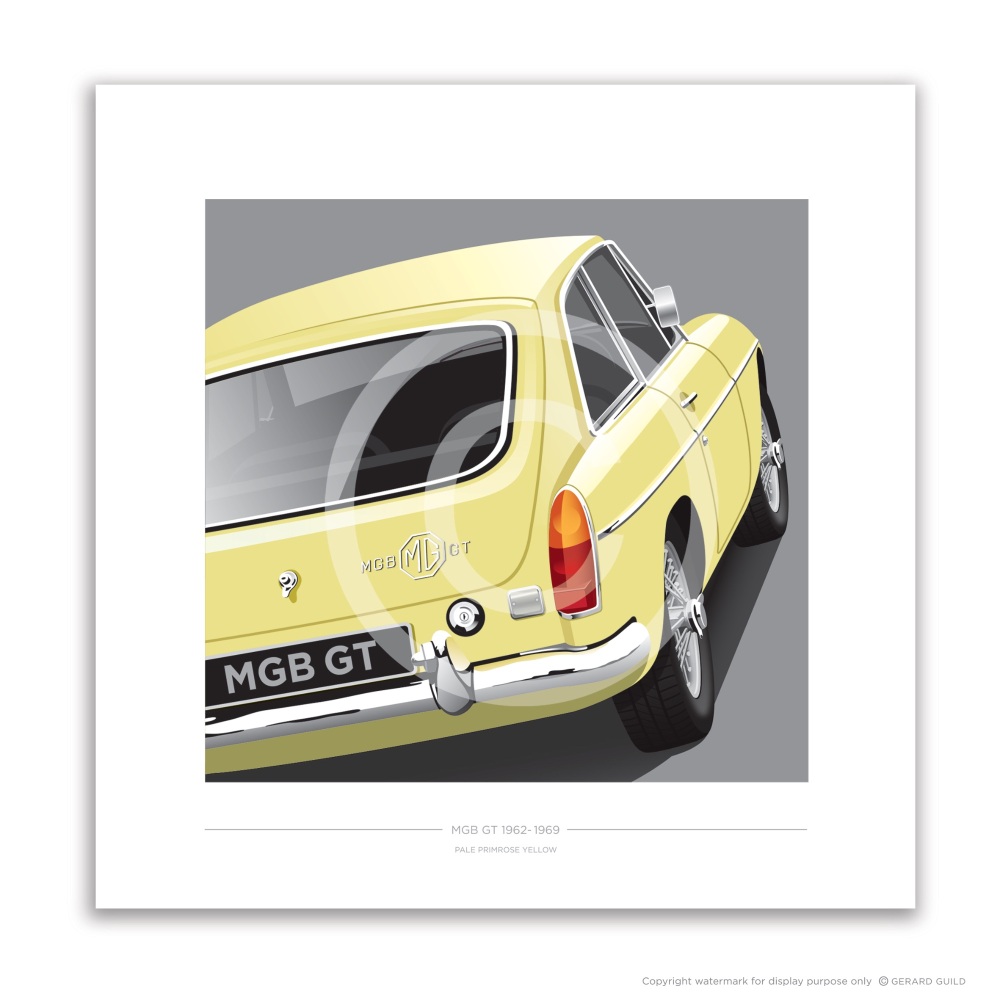 MGB GT - Pale Primrose