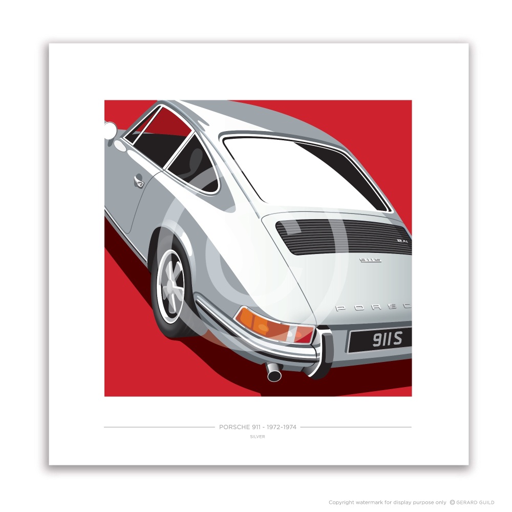 PORSCHE 911 S -1972-74 - Silver