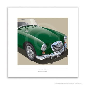 MGA - British Racing Green