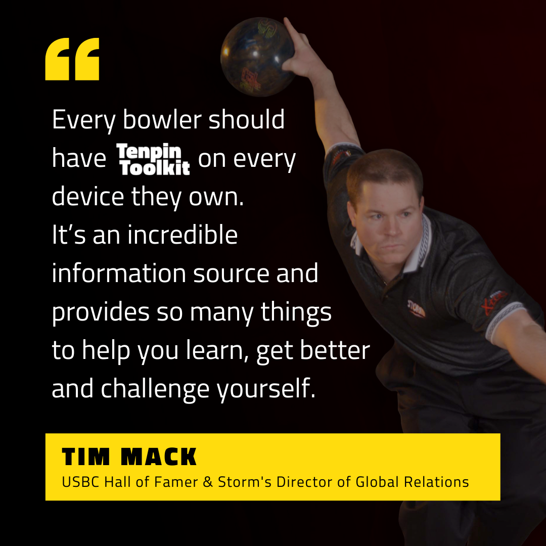 Tim Mack - USBC Hall of Famer & Storm's Director of Global Relations