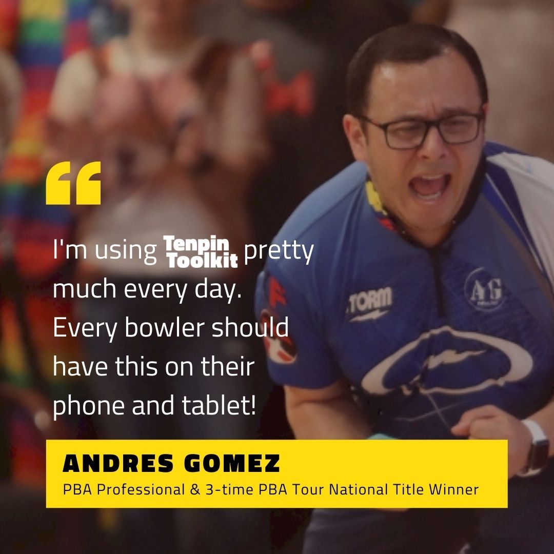 Andres Gomez - 3-Time PBA Tour National Title Holder