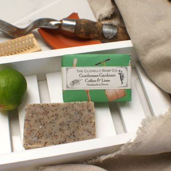 Coffee and Lime Hardworking Hands Exfoliating Gardeners Soap
