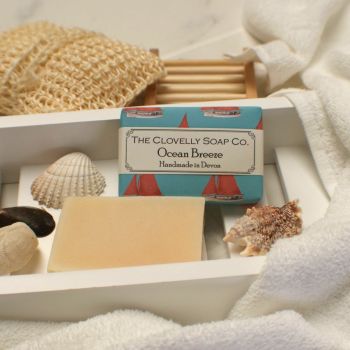 Ocean Breeze Soap with Bergamot, Lemongrass, Lime and pumice stone