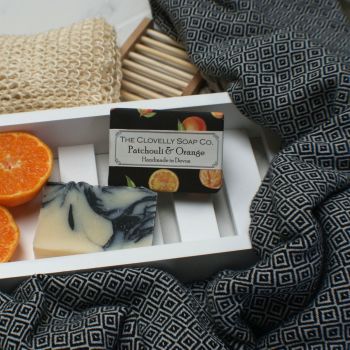 Patchouli, Orange and Charcoal Handmade Soap 