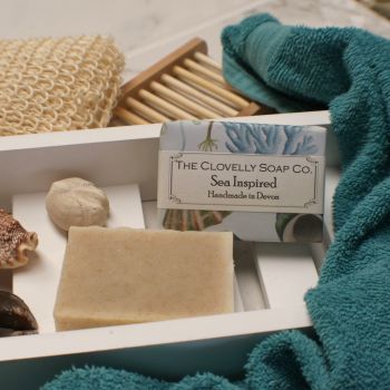 Sea Inspired Soap with Tea Tree, Eucalyptus and Mint 