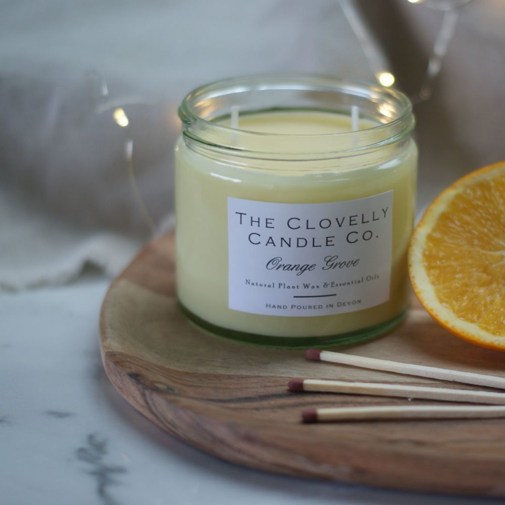 Orange Grove Aromatherapy Candle
