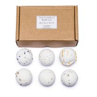 Mixed bath Bomb gift set with 6 Aromatherapy Bath Bombs