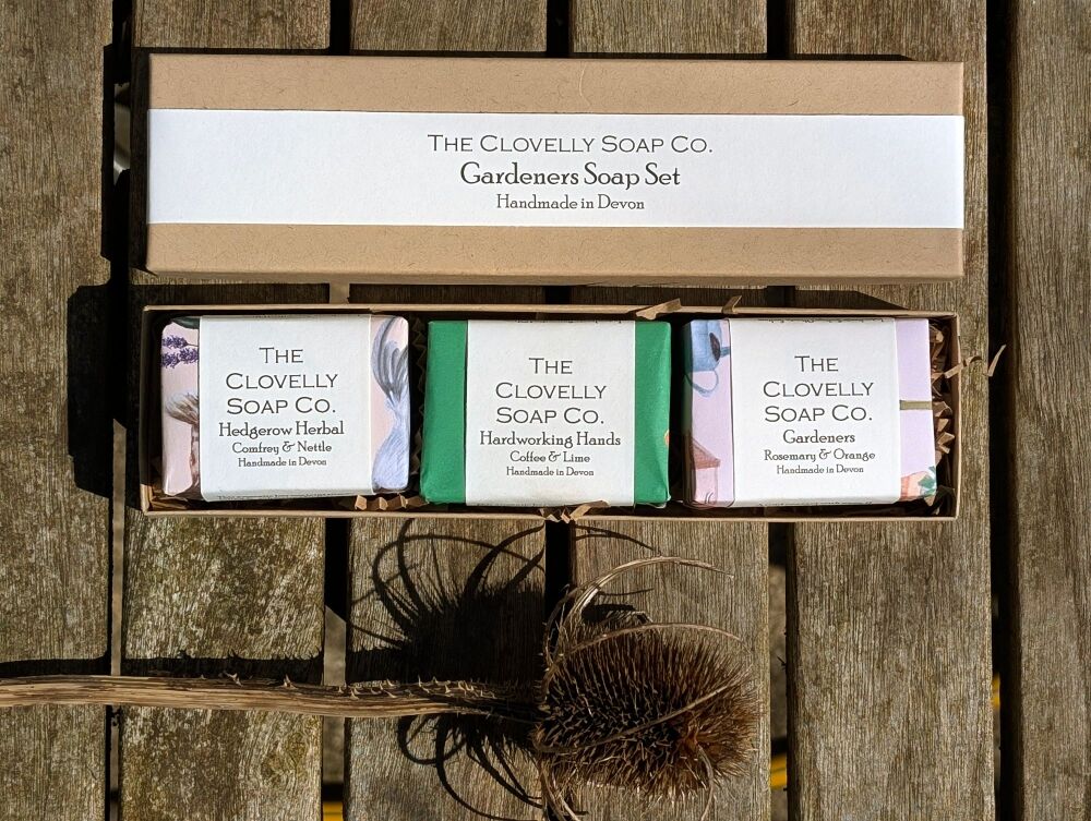 Gardeners Trio of Soaps