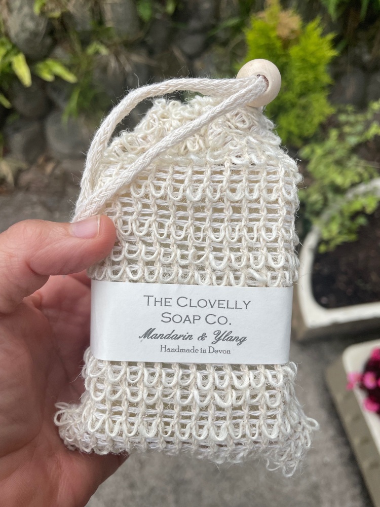 Jute Soap Bag with 200g of soap ends