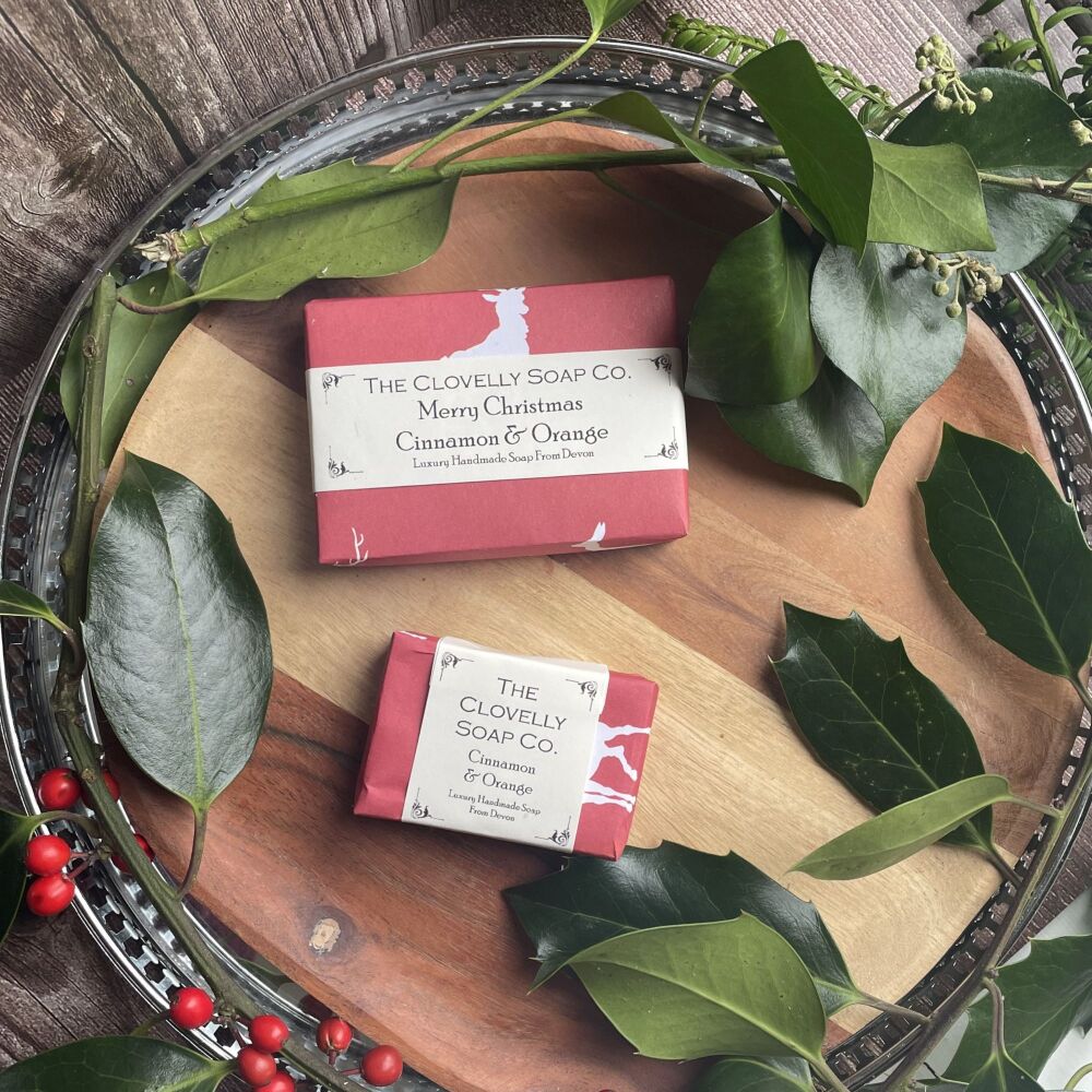Cinnamon & Orange Soap Christmas Paper