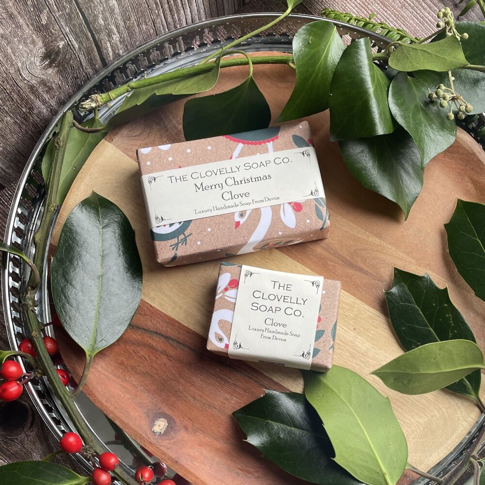 Clove Handmade Merry Christmas Soap