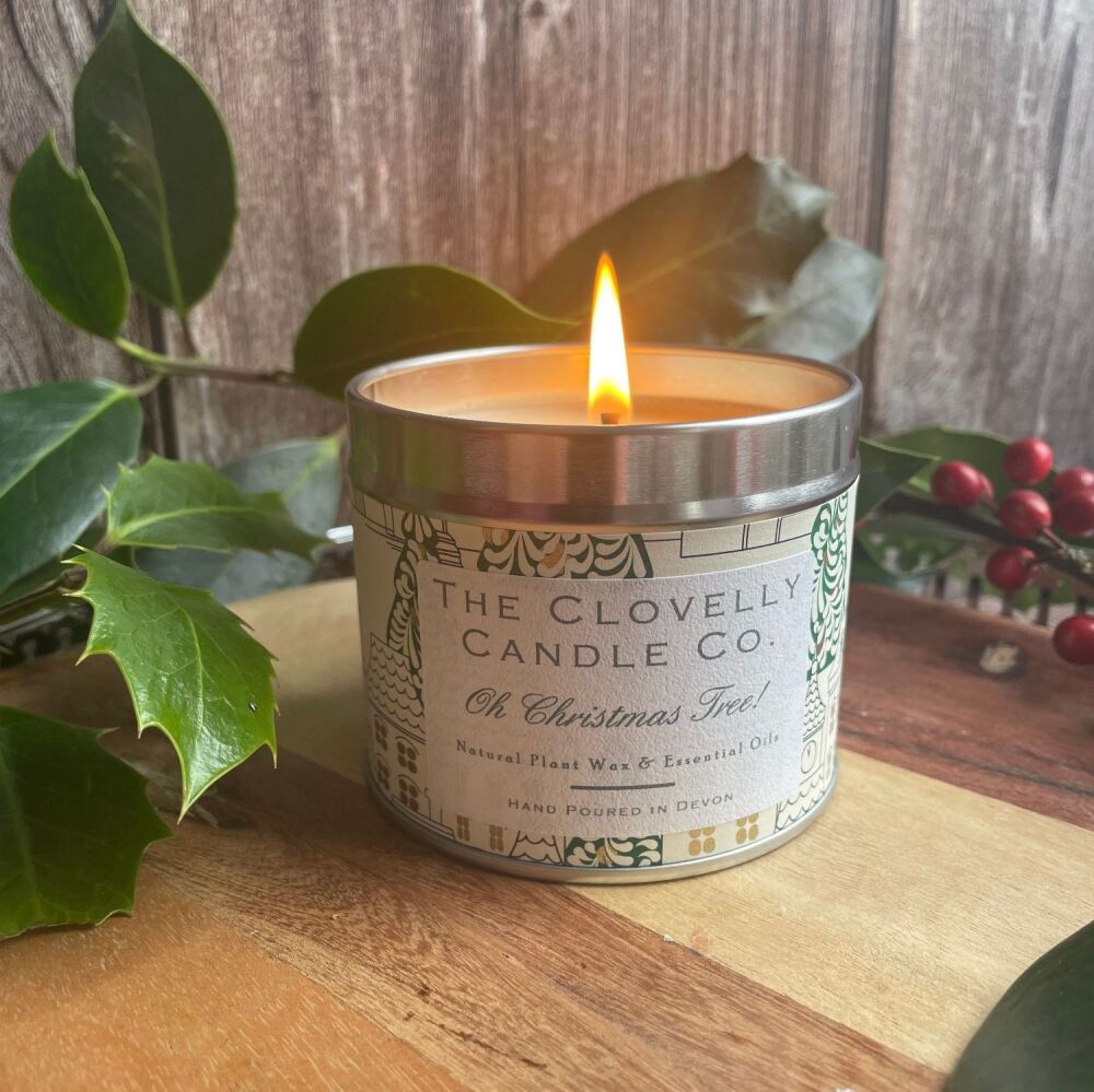 Oh Christmas Tree!  Pine, Juniper & Bergamot Limited edition christmas Candle