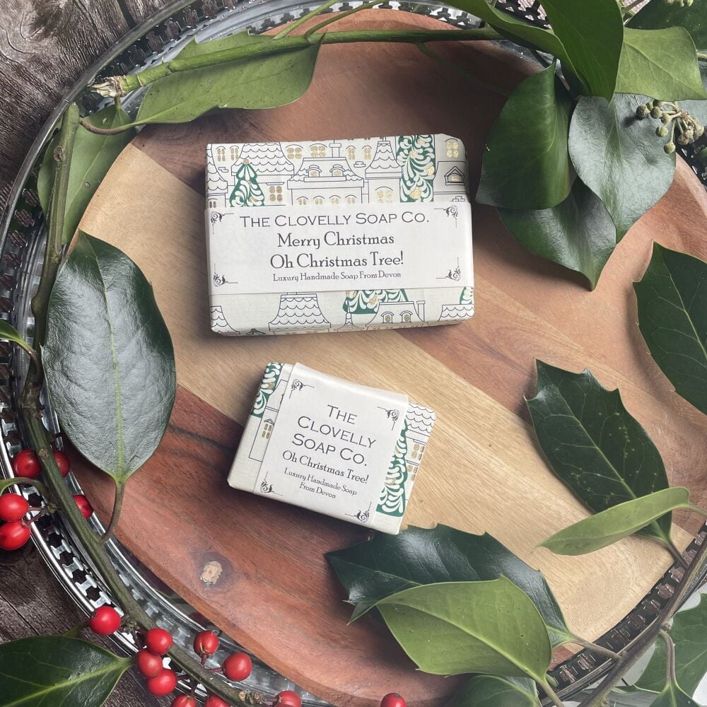 Oh Christmas Tree!  Pine, Juniper & Bergamot Limited edition christmas soap