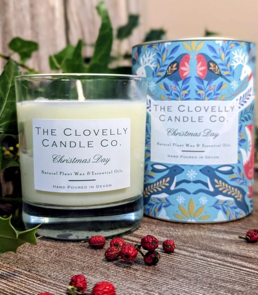 Limited Edition Luxury Christmas Day Candle in Stunning Skandi design