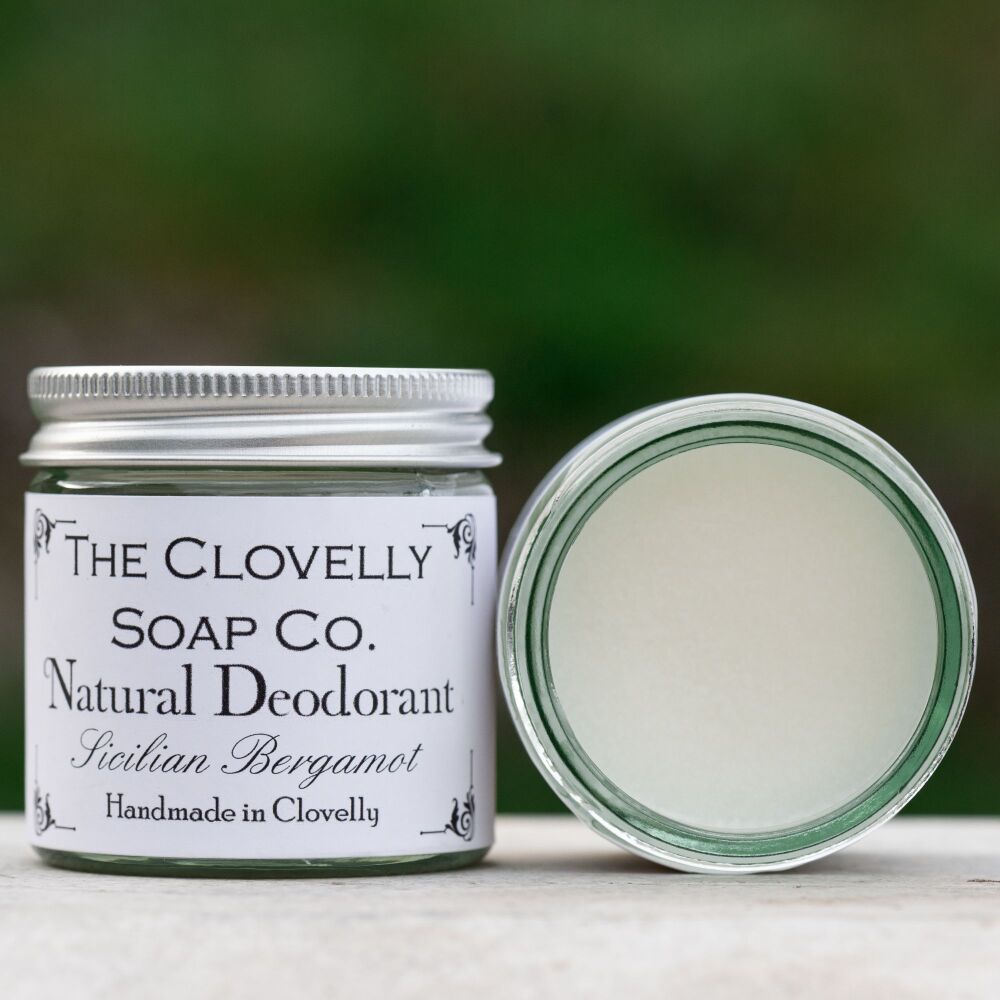 SALE SECONDS Scratchier batch of Natural Deodorant Sicilian Bergamot