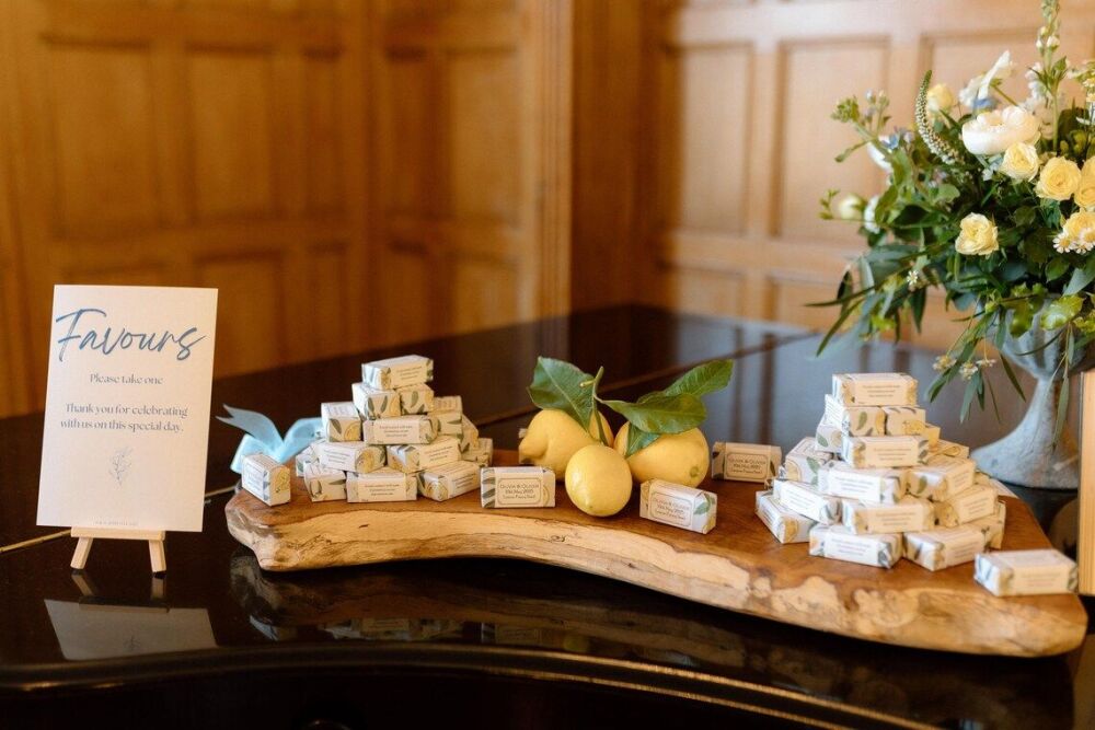 Handmade Soap Wedding Favours Fully Wrapped | Personalised and Matching your theme | Made in Clovelly