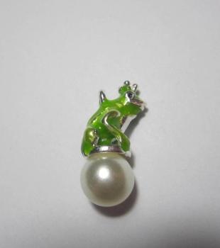 The Frog Prince charm pendant