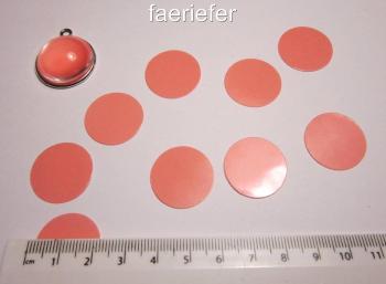  22 mm round Craft seals for making glass dome jewellery