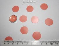 18 mm round Craft seals for making glass dome jewellery 