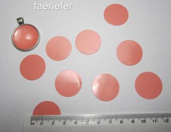 25 mm round (1 inch) Craft seals for making glass dome jewellery 