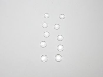 Glass dome cabochons for 8 mm settings pack of 10