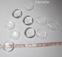 Glass dome cabochon 25mm fit 1 inch settings or pendant trays pack of 10