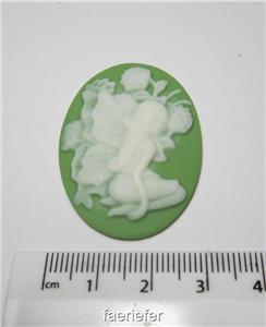  flower fairy resin cabochon 