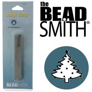 Beadsmith Metal Design Stamp - Christmas Tree 6 mm