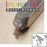 ImpressArt Flourish A 6 mm Metal Stamping Design Punch