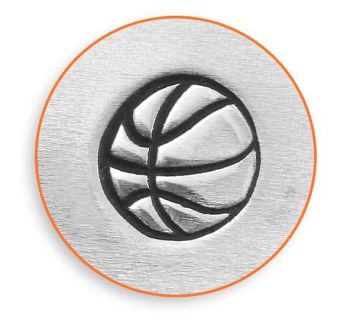ImpressArt Basketball 6mm Metal Stamping Design Punch