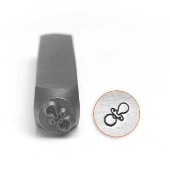 ImpressArt Dummy Pacifier 6mm Metal Stamping Design Punch *sale price unpackaged*