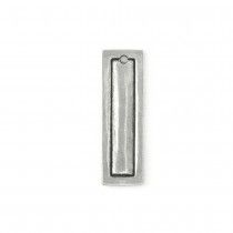 Pewter Stamping Blank, Rectangle Border (Small) 3/8