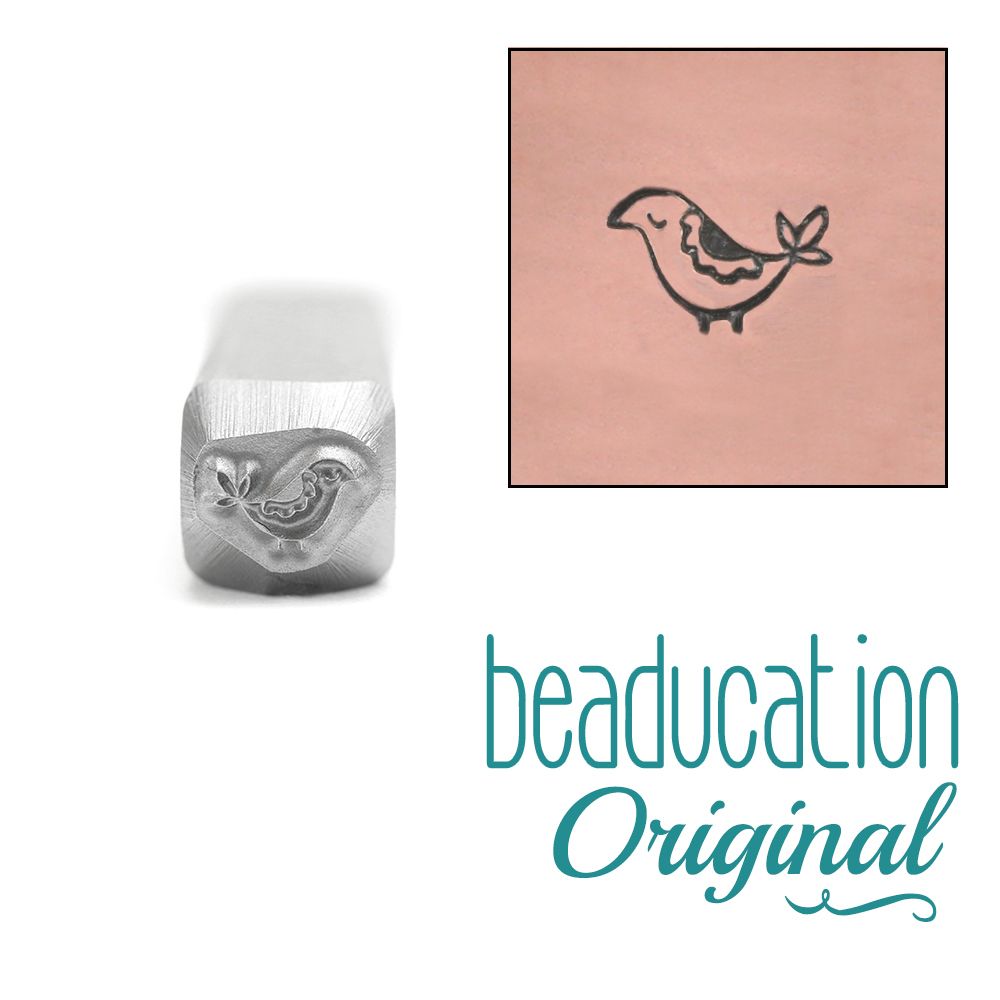 199 Baby Partridge Beaducation Original Design Stamp