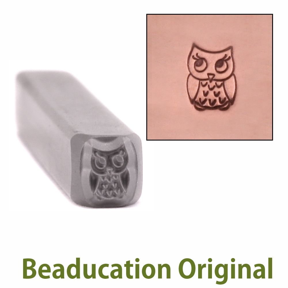 396 Baby Owl Beaducation Original Design Stamp