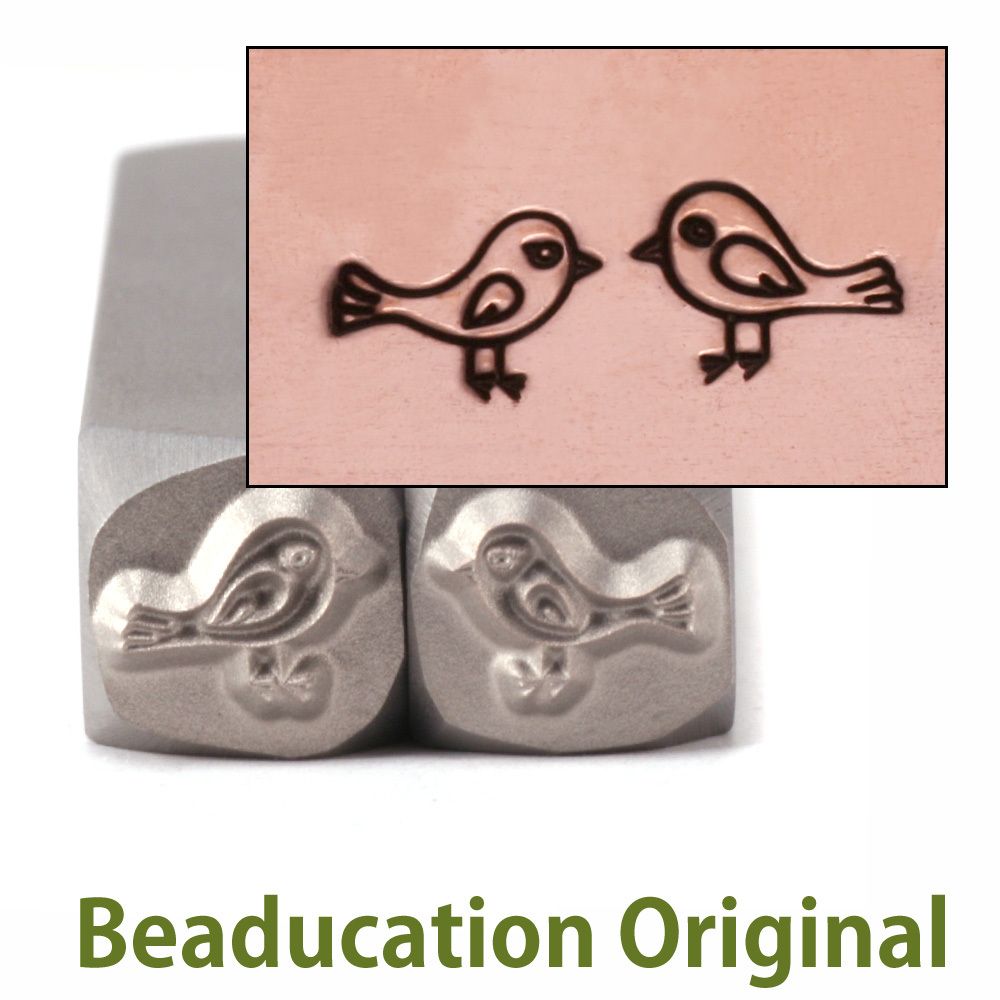 278 Love Birds set Beaducation Original Design Stamp