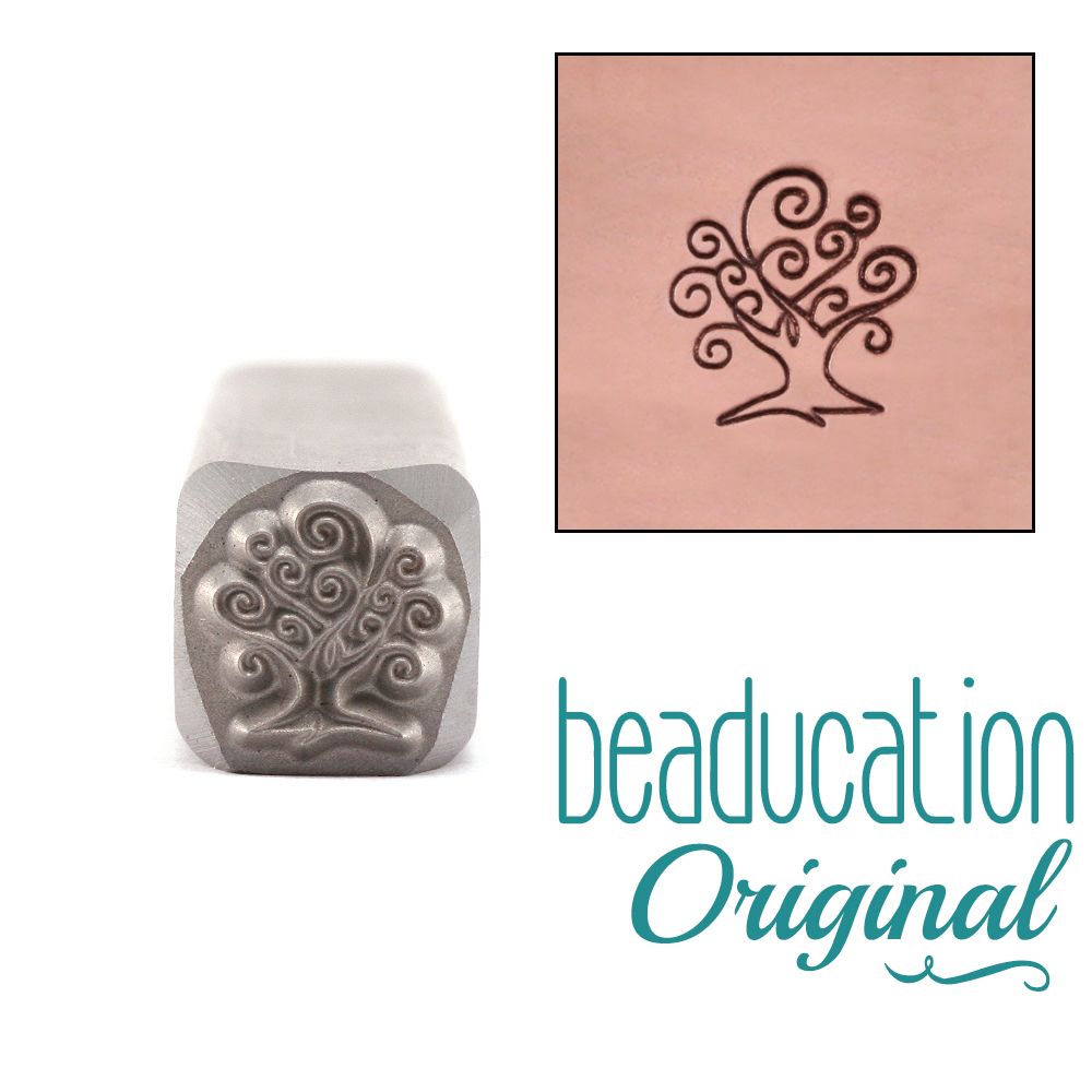 504 Small Tree Of Life Beaducation Original Design Stamp
