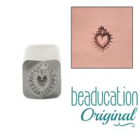 DS559 Small Sacred Heart Beaducation Original Design Stamp