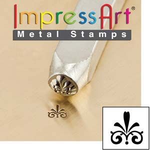 ImpressArt Flourish G 3mm Metal Stamping Design Punch