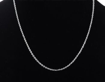 Stainless Steel Link Cable Chain Necklace 24"