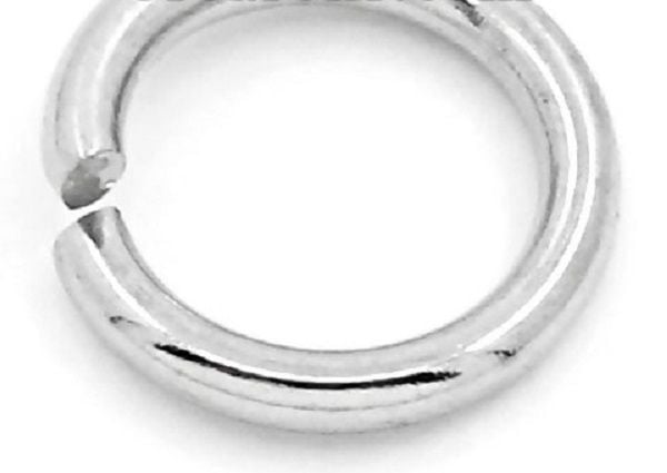 Stainless Steel Strong Open Jump Rings 8 mm packet of 200