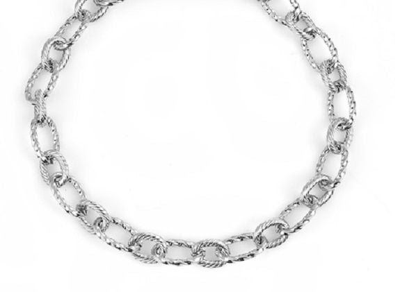 Stainless Steel Link Bracelet 21 cm 1 Piece