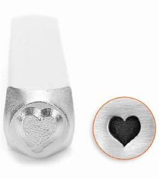 ImpressArt Heart 6mm Metal Stamping Design Punch