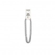 ImpressArt Ball Chain necklace, Aluminium, 2 pieces, 18"