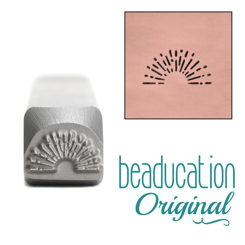 707 Vintage Sunrise Beaducation Original design stamp