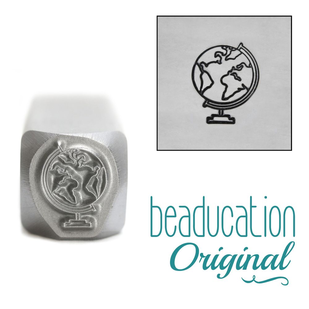 941 Globe Beaducation Original Design Stamp