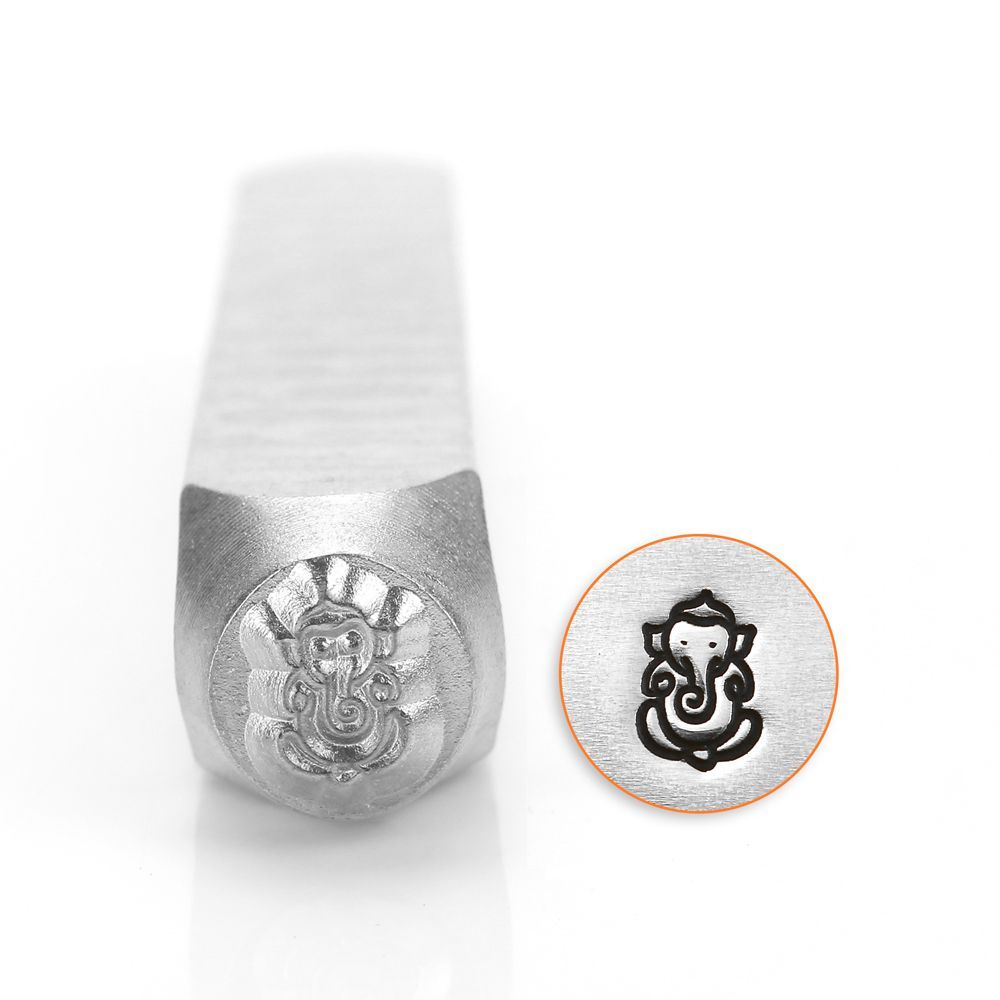 ImpressArt Ganesha 6mm Metal Stamping Design Punch