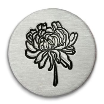 Chrysanthemum Ultra Detail Stamp - Impressart - 12mm