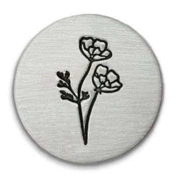 Poppy Ultra Detail Stamp - Impressart - 12mm