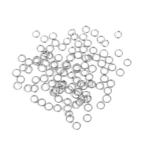 Stainless steel Open Jump Rings 5mm(1/4