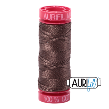 Aurifil ~ 12wt Thread ~ 1140 ~ Bark